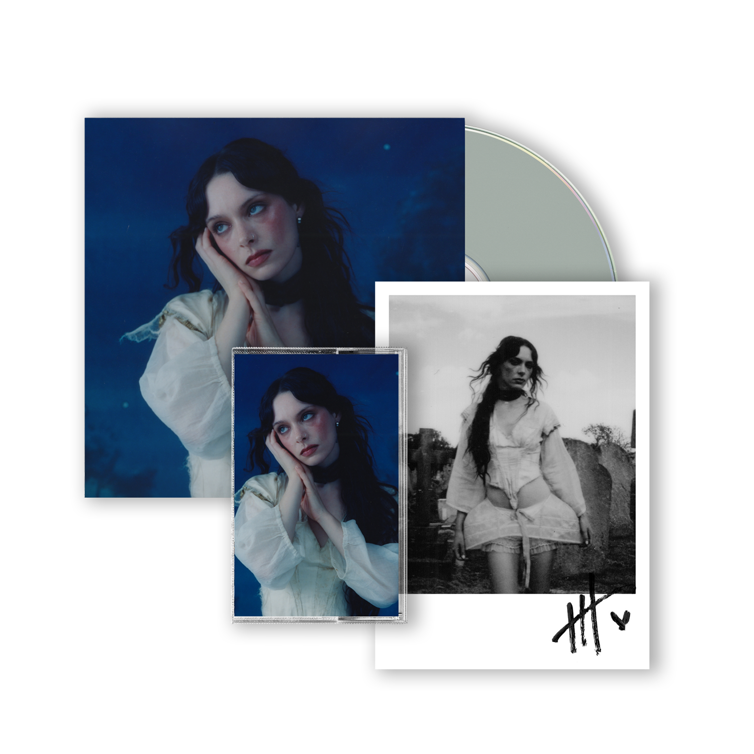 Cruel World CD, Cassette + Signed Print Bundle - Holly Humberstone