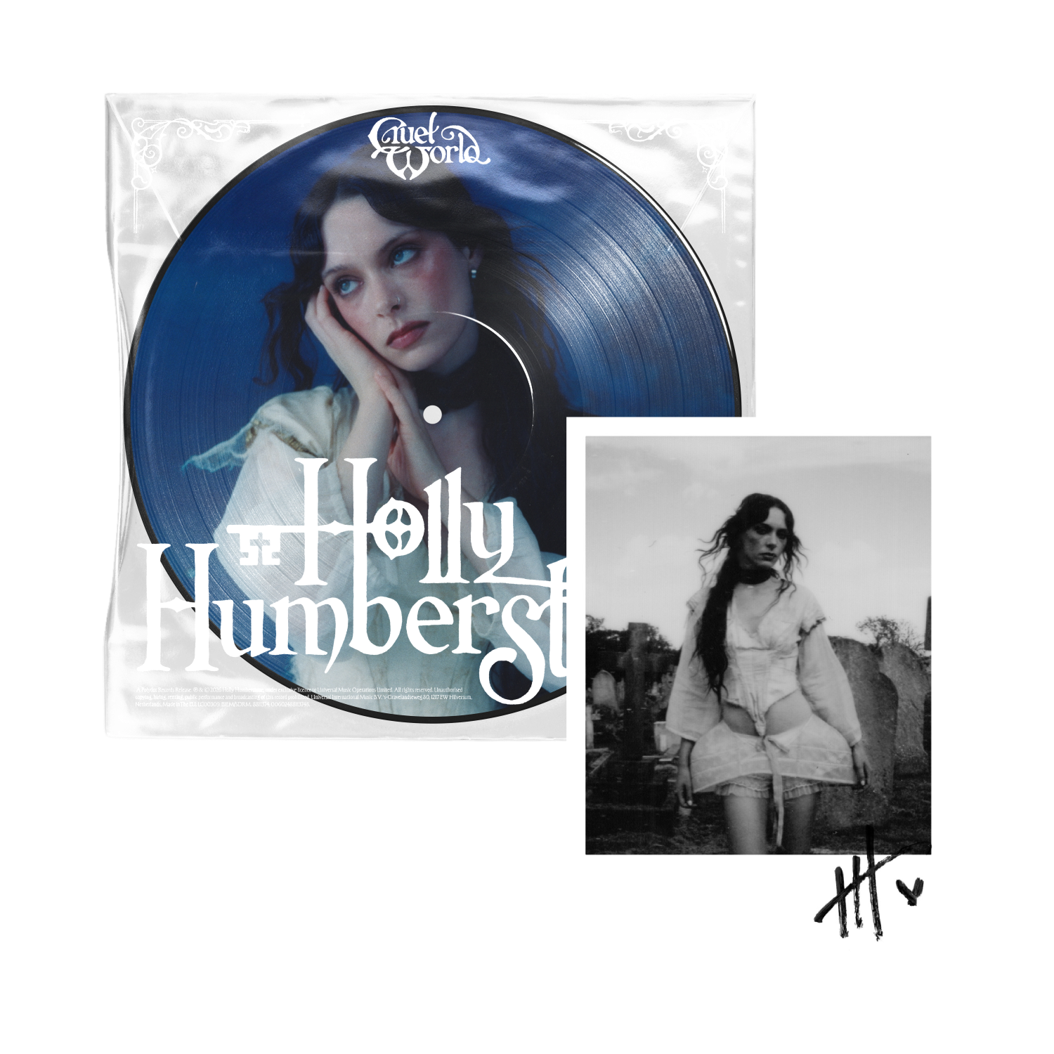 Cruel World Picture Disc + Signed Print